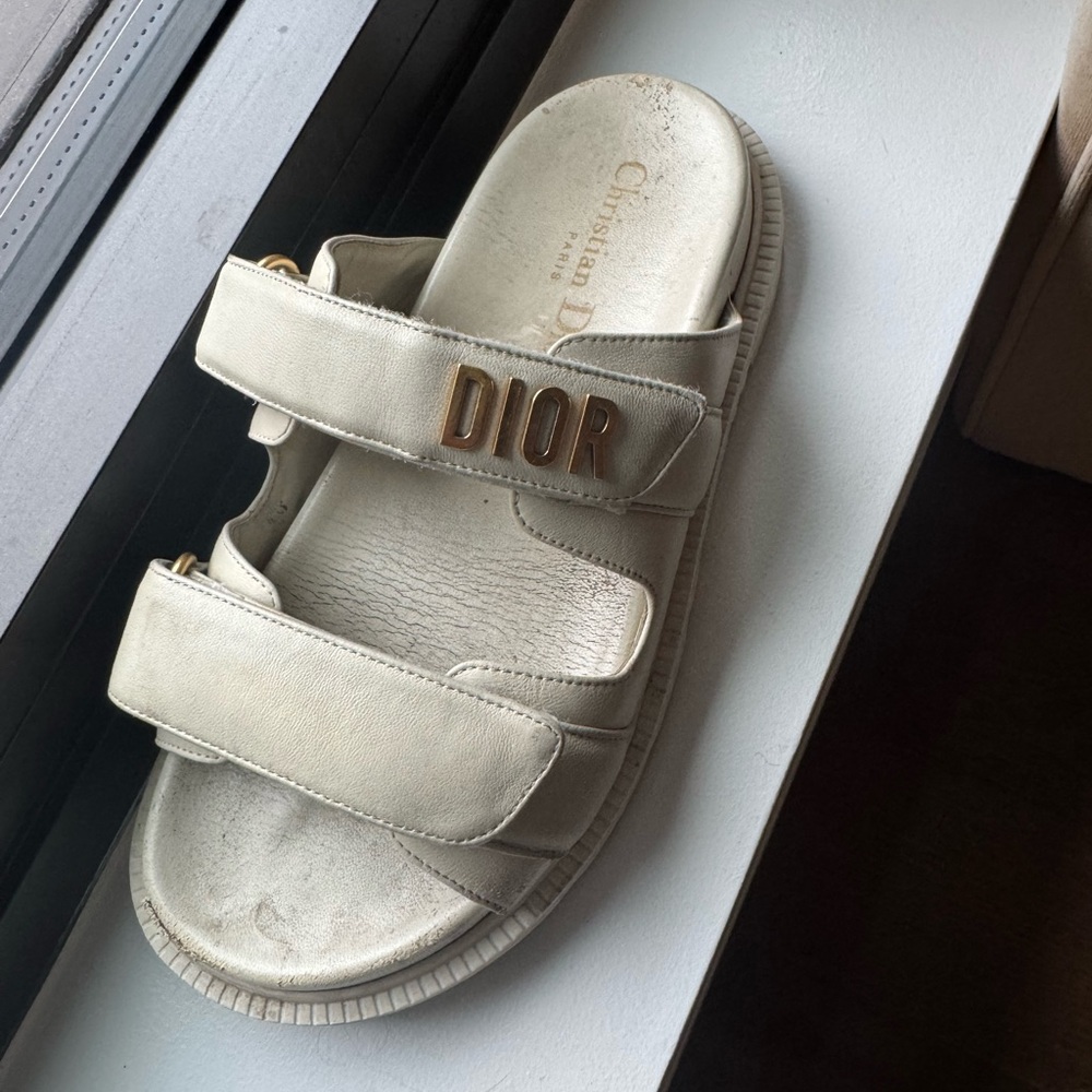 Dior Dioract Sandals Size 7